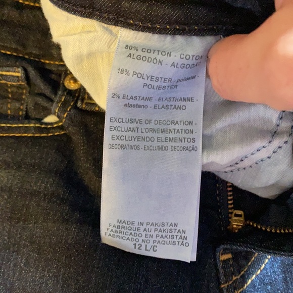 Levi’s signature modern boot cut jeans sz 12 long - Picture 3 of 7